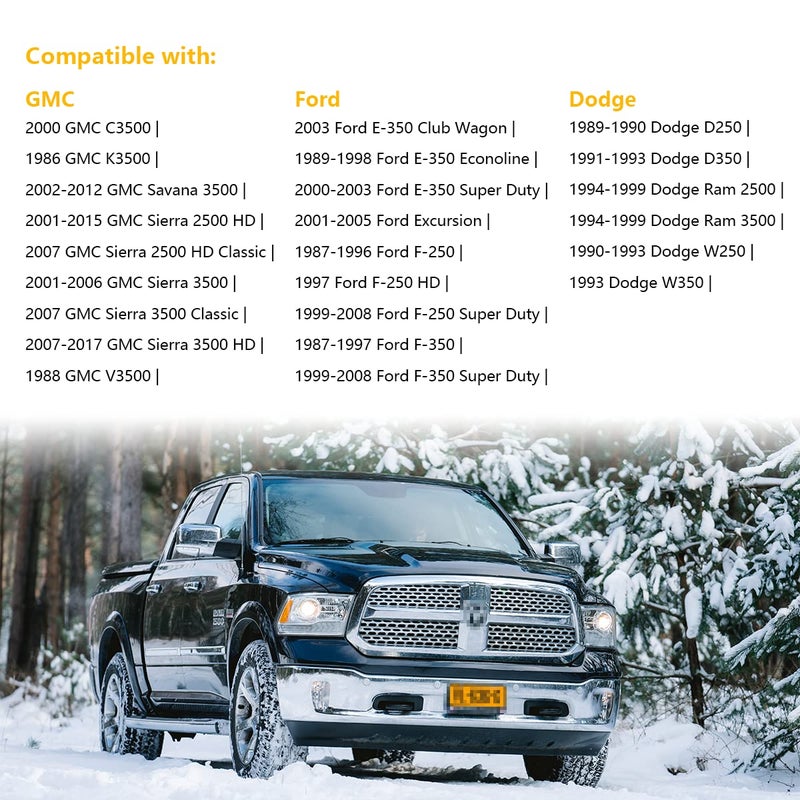 LLNSEAUTO 10591D Locking Diesel Fuel Cap Gas Cap Fuel Tank Caps Fit for Chevy Silverado Express C3500 K3500  Dodge Ram 3500 W350 D350  Ford F-250 E-350  GMC Sierra Savana  OE # 9MGC791  MGC791  10591 - Image 3
